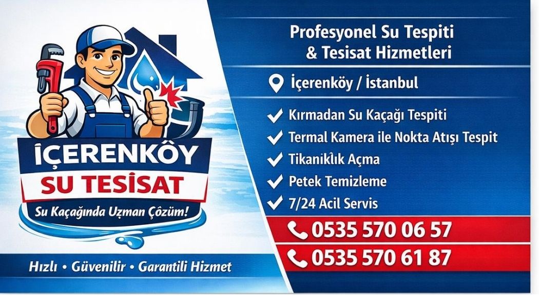 İçerenköy Su Kaçağı Tespiti